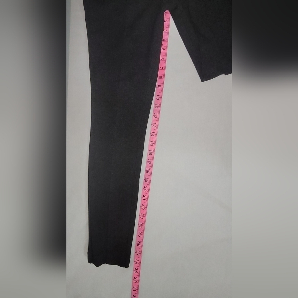 Hilary Radley Pull On Skinny Stretch Women's Dark Gray Pants Size Medium - Picture 10 of 11